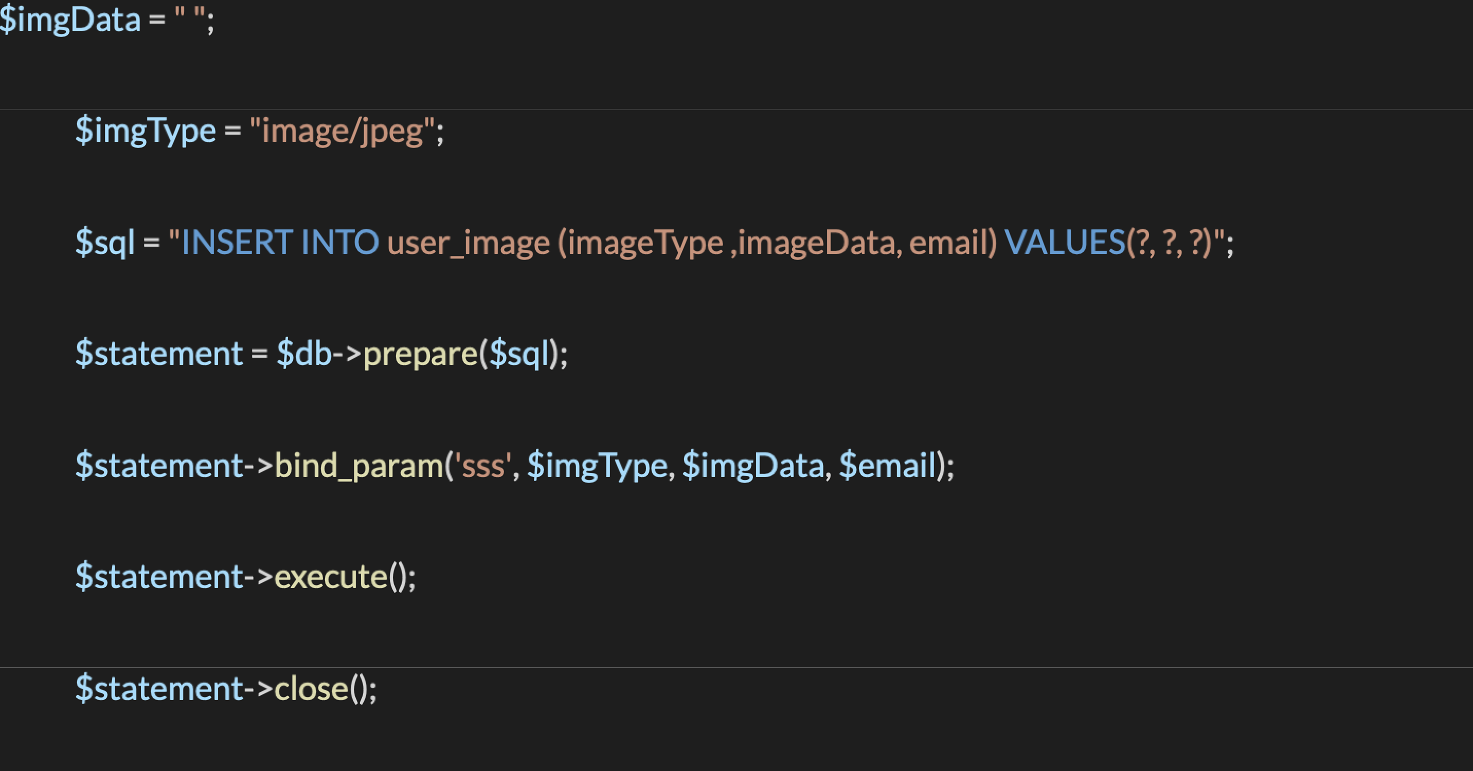 insert data into database 2